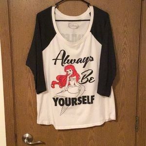 Torrid size 2 shirt. Disney The Little Mermaid.